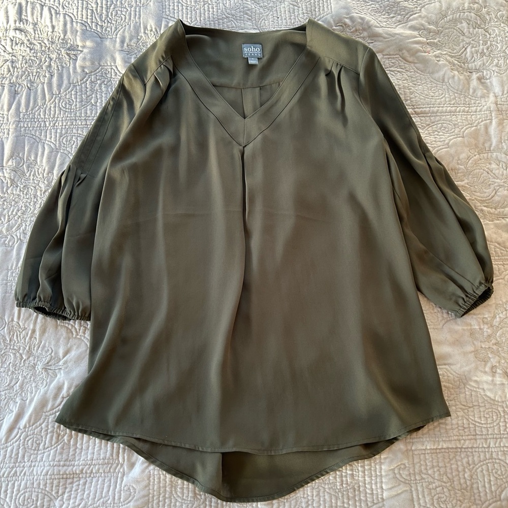 Green Women's Top